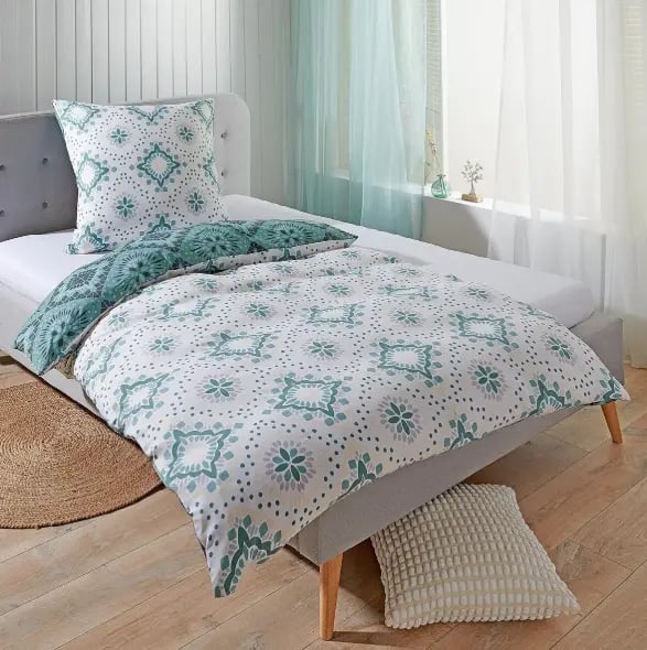 Traumschlaf Soft-Touch Mikrofaser Bettwäsche München grün